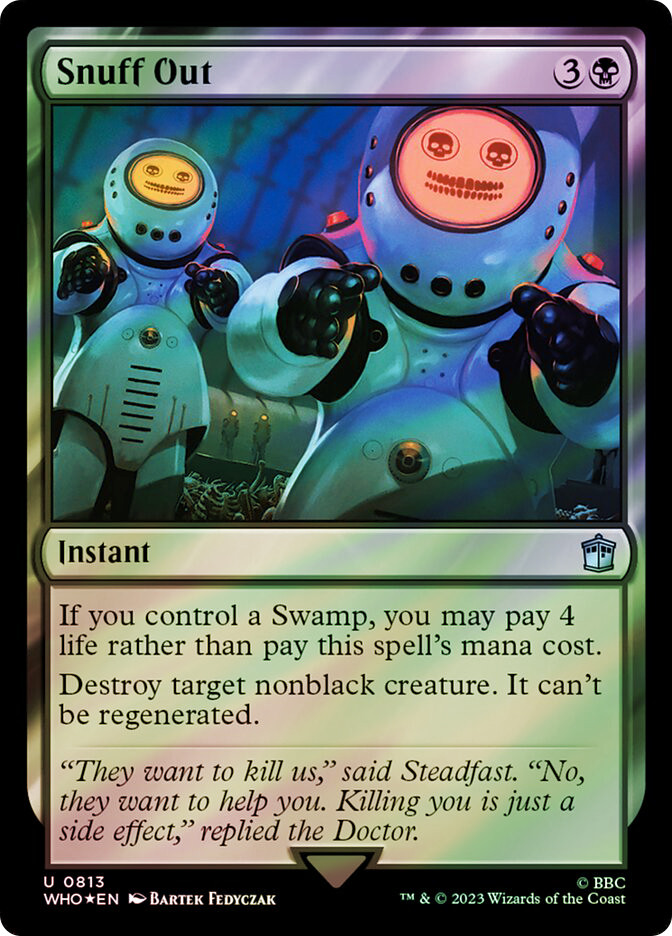 MTG][英語FOIL] MTG/殺し/Snuff Out/MMQ/foil/英語版 128) MTG 殺し