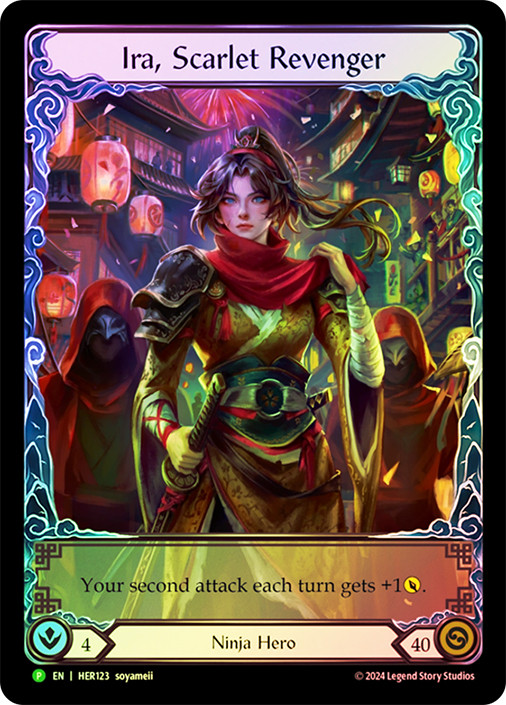 Ira, Scarlet Revenger (Anniversary) | Promotional Cards | Star