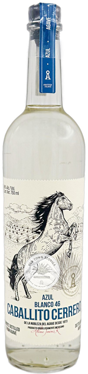 Caballito Cerrero Azul Blanco 46 - Old Town Tequila