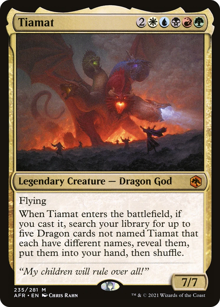 Tiamat (AFR-235) - Adventures in the Forgotten Realms - Game Nerdz