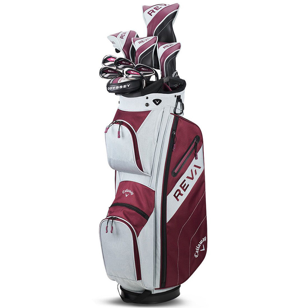 Callaway Lady Reva 25 Complete Golf Set - Eggplant - Maple Hill Golf