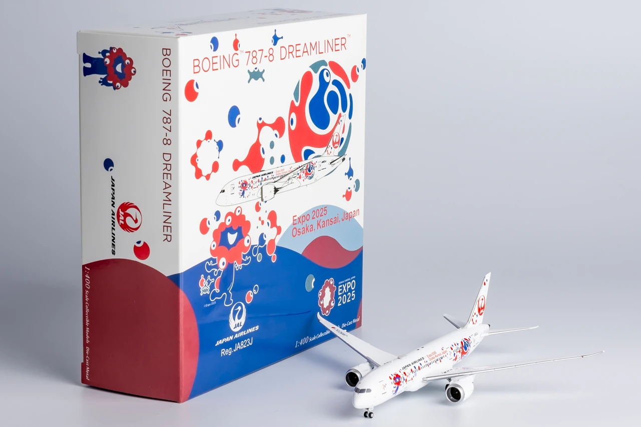 Japan Airlines (JAL) 787-8 Dreamliner JA823J (Expo 2025 Osaka