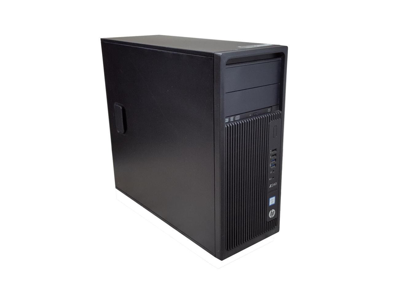 HP Z240 Tower Workstation Computer Intel Core i7 6th Gen 16GB RAM