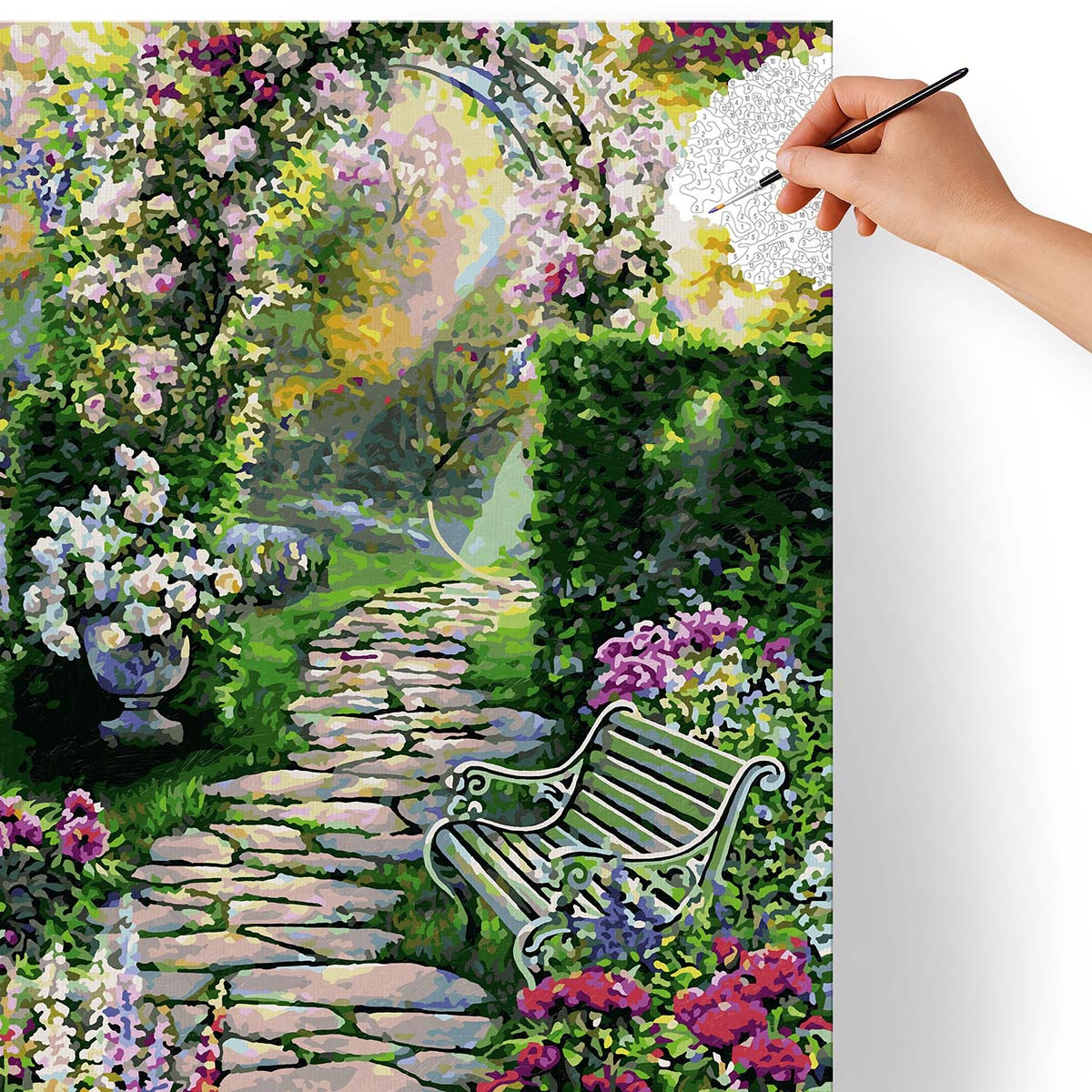 Schipper My Beautiful Garden Paint by Number Kit