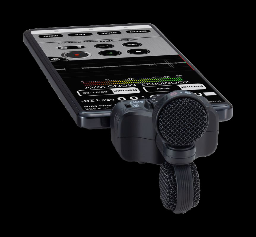 Zoom Am7 Stereo Microphone for Android - Guitar WorLd - City Arcade