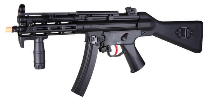 H&K MP5A4 Limited Edition M-LOK Airsoft AEG Rifle, Black | Airsoft