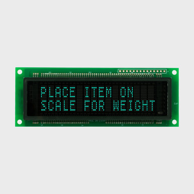 2x16キャラクタ蛍光表示管モジュール｜5x7ドットマトリクス