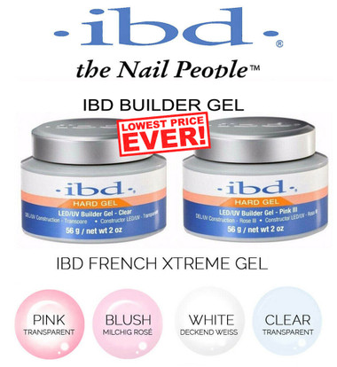 ibd LED/UV Builder & Xtreme Gel - 2oz 56 gr / Special Price