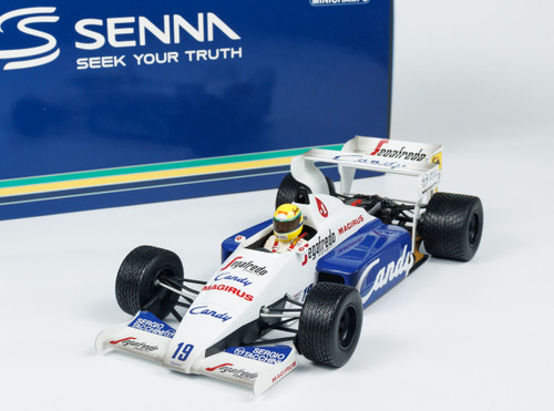 1/18 Minichamps 1984 Formula 1 Ayrton Senna Toleman Hart TG184 #19
