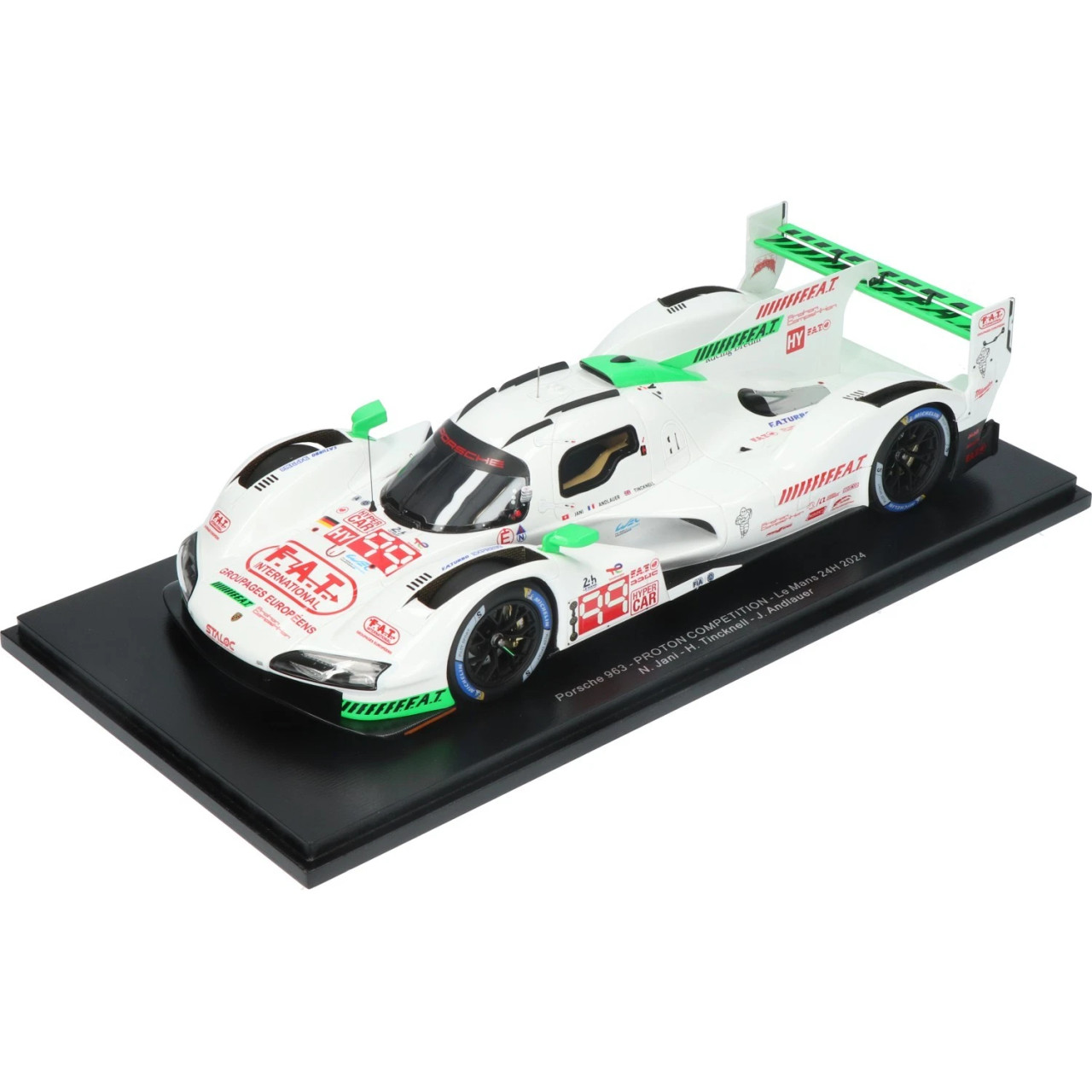 1/18 Spark Porsche 963 No.99 PROTON COMPETITION Le Mans 24H 2024 N