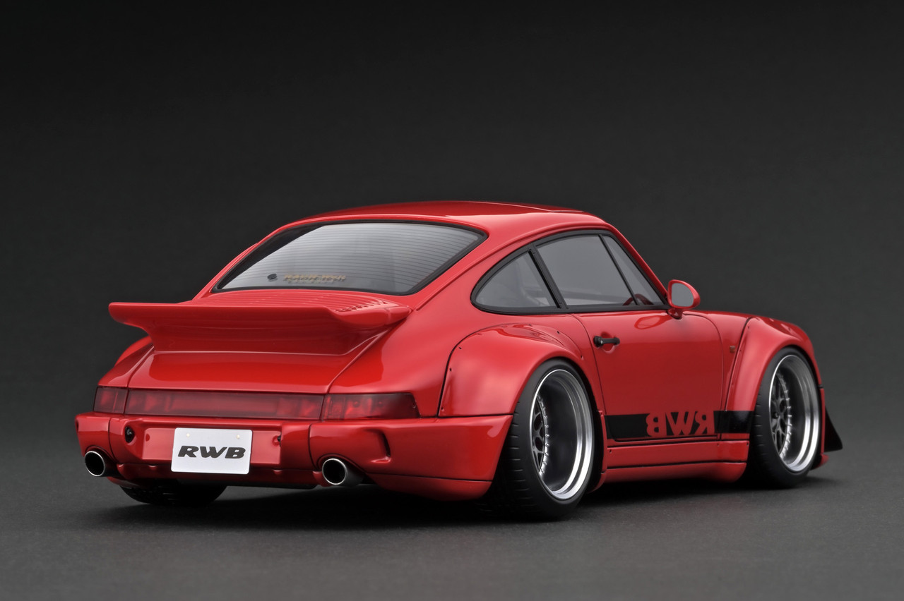 1/18 Ignition Model Porsche 911 RWB 964 (Red) Car Model