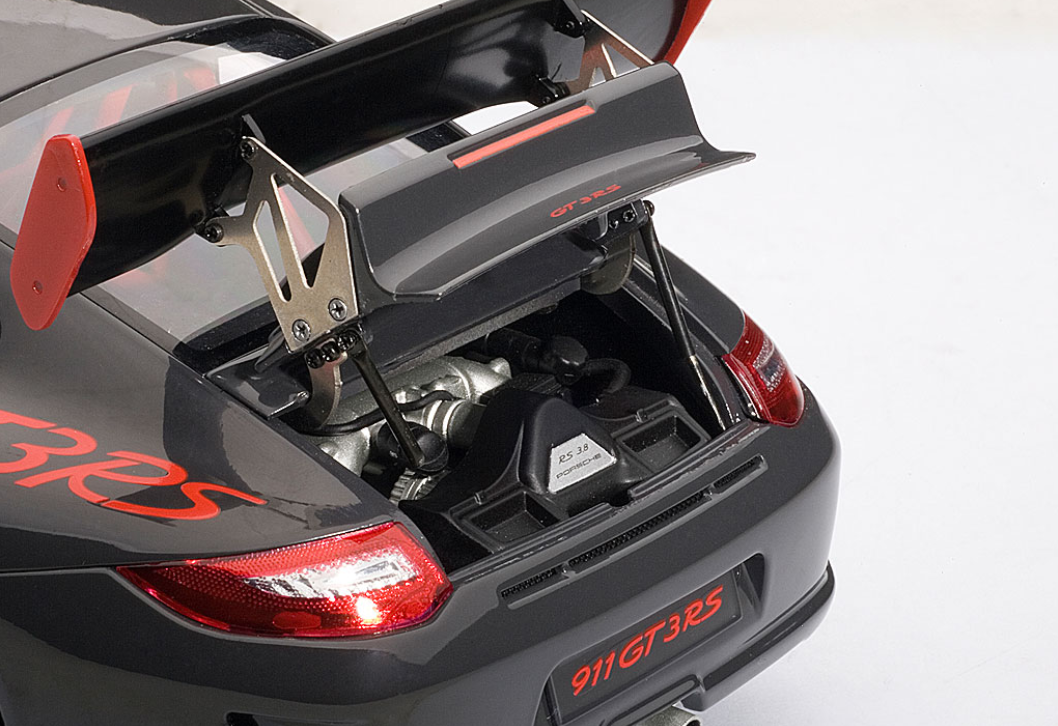 1/18 AUTOART PORSCHE 911(997) GT3 RS 3.8 (GREY BLACK W/ GUARDS RED