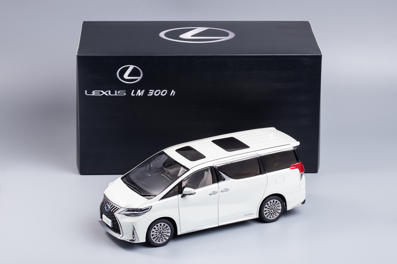 1/18 Lexus LM LM300h Minivan (White) LHD Diecast Car Model