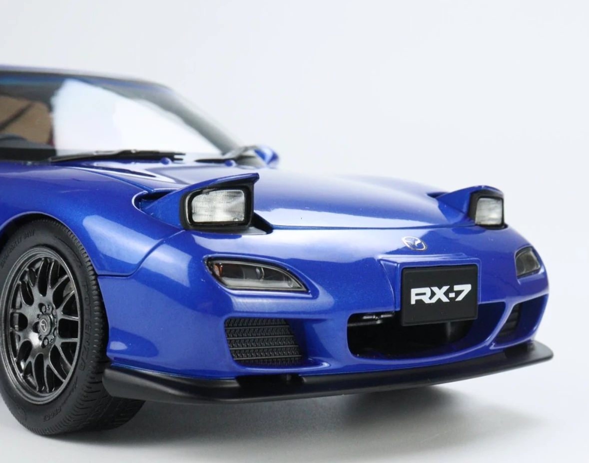 1/18 Polar Master Mazda RX-7 RX7 Spirit R (Blue) Diecast Car Model