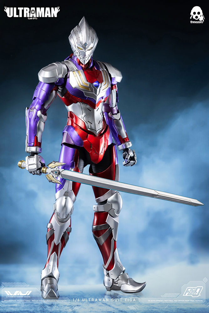 Threezero 1/6 Ultraman Suit Tiga Figure