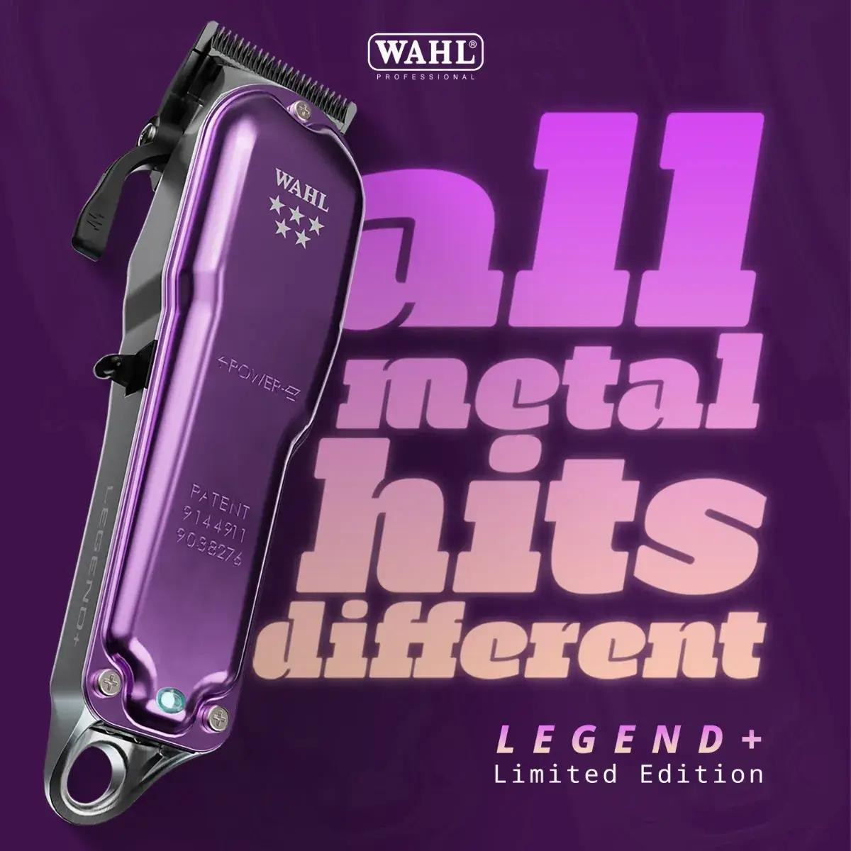 Wahl Legend+ Clipper Purple - Atlanta Barber and Beauty Supply