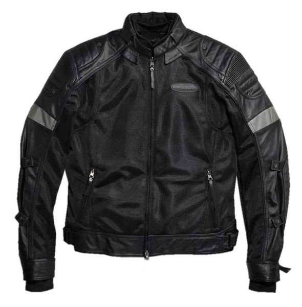 Harley-Davidson® Men's FXRG Switchback Leather Jacket, Black 98095