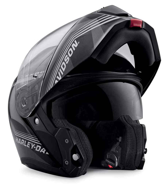 Harley-Davidson® Men's FXRG Sun Shield H29 Modular Helmet, Black