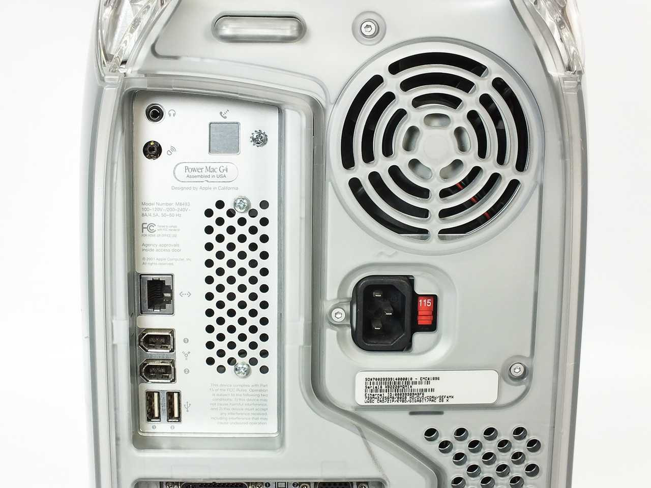 Apple M8493 Power Mac G4 733MHz 80Gb HDD 1.5GB RAM CD-RW Quicksilver