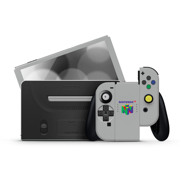 N64 Nintendo Switch OLED Skins | KO Custom Creations
