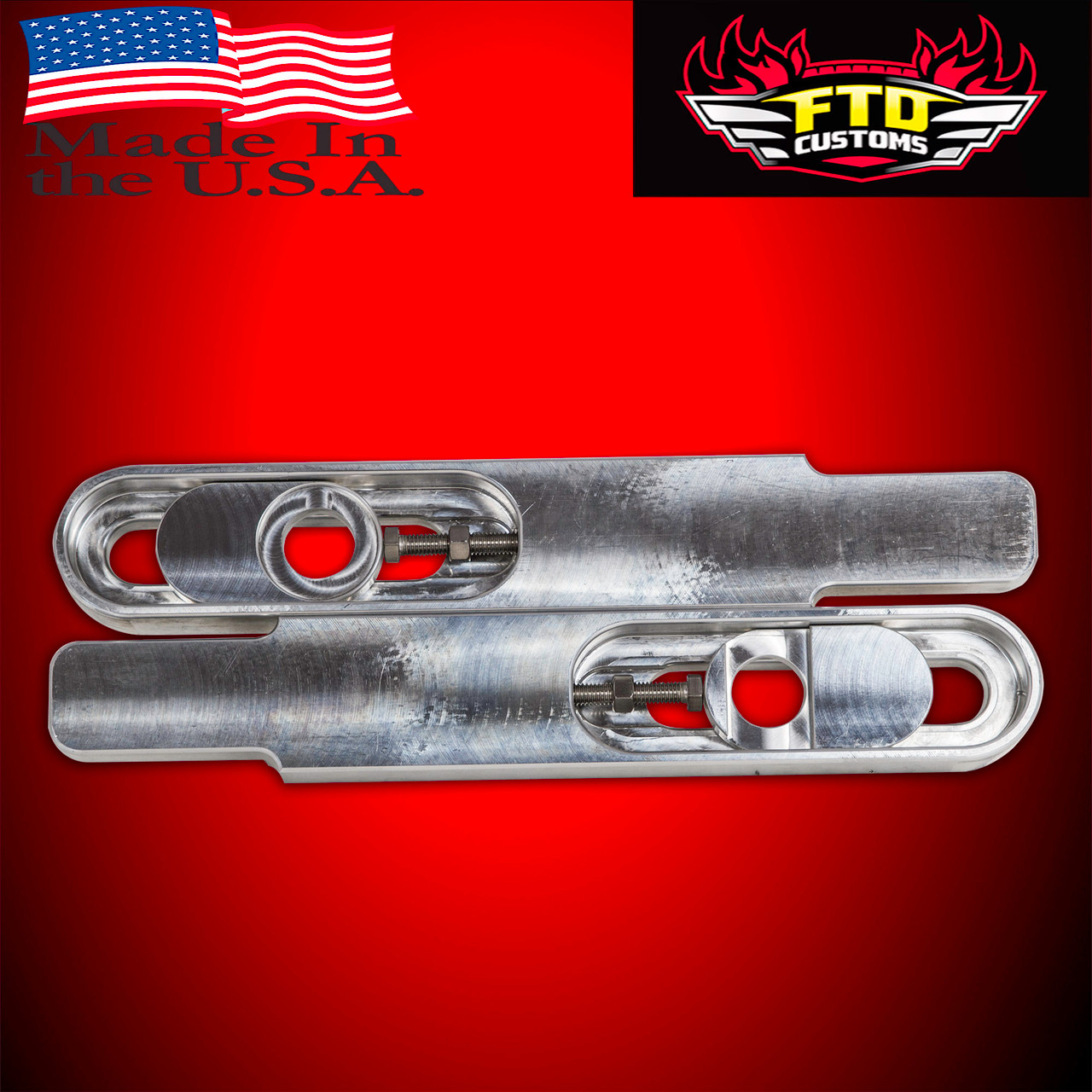 Kawasaki ZX-12R Swingarm Extensions 12 inch Stretch Raw Finish