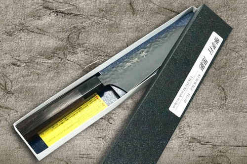 Sakai Takayuki Non-Stick Coating VG10 Hammered WA KUROKAGE