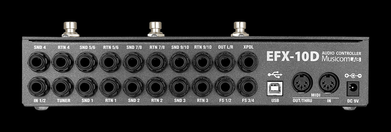The Guitar Sanctuary | MusicomLAB | EFX-10D | Audio Controller