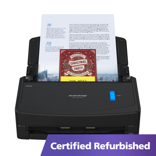 Certified Refurbished ScanSnap iX1400 One Touch Scanner