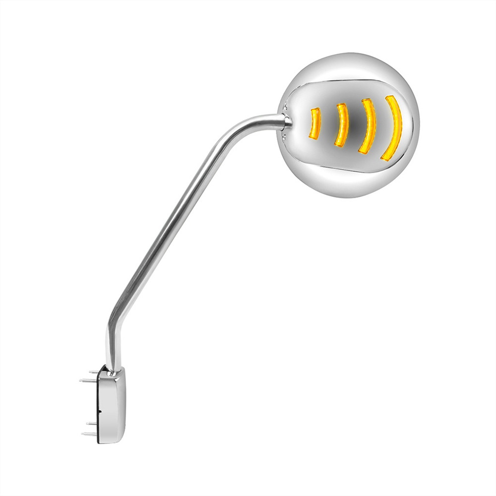 Kenworth T680 T880 Peterbilt 579 Chrome Hood Mirror With