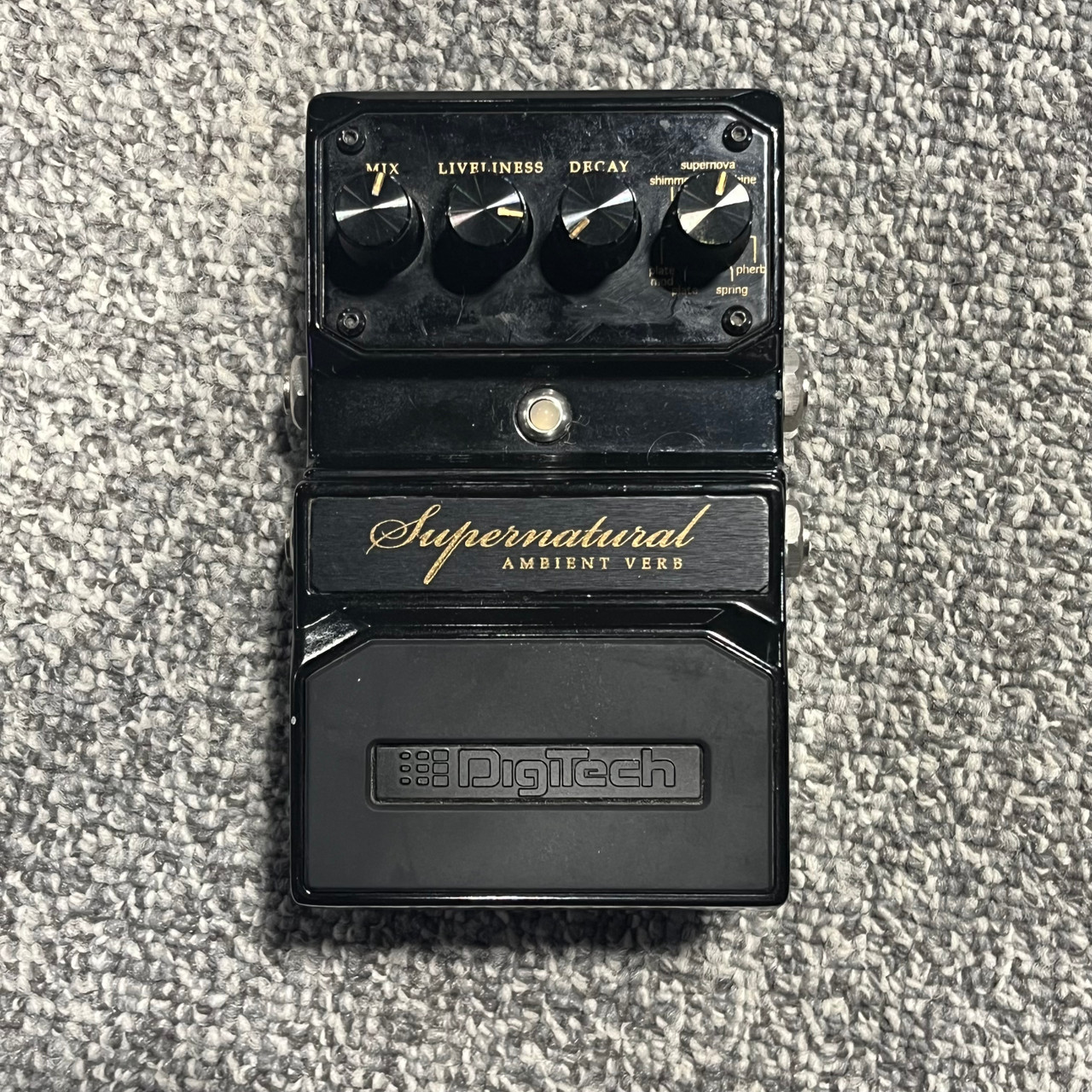 Used DIGITECH SUPERNATURAL AMBIENT VERB Guitar Reverb Pedal