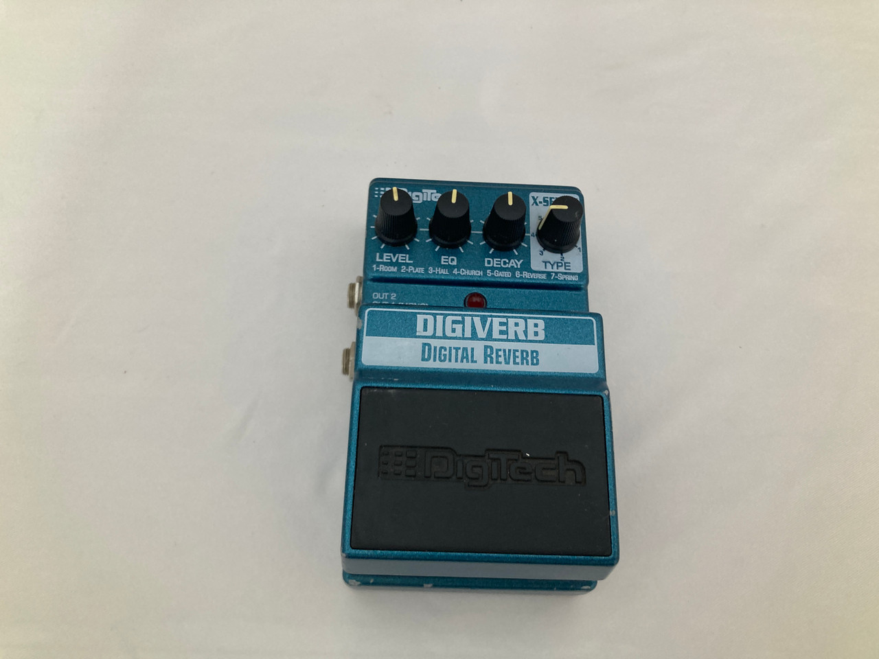 Used Digitech DIGIVERB X SERIES Reverb Pedal