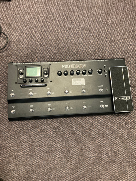 Used Line 6 FIREHAWK FX W/AC Floorboard Effect