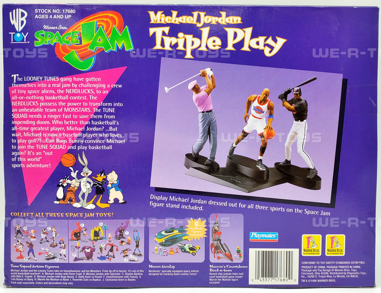 スポーツ SPACE JAM Michael Jordan Triple Play Michael Jordan SPACE