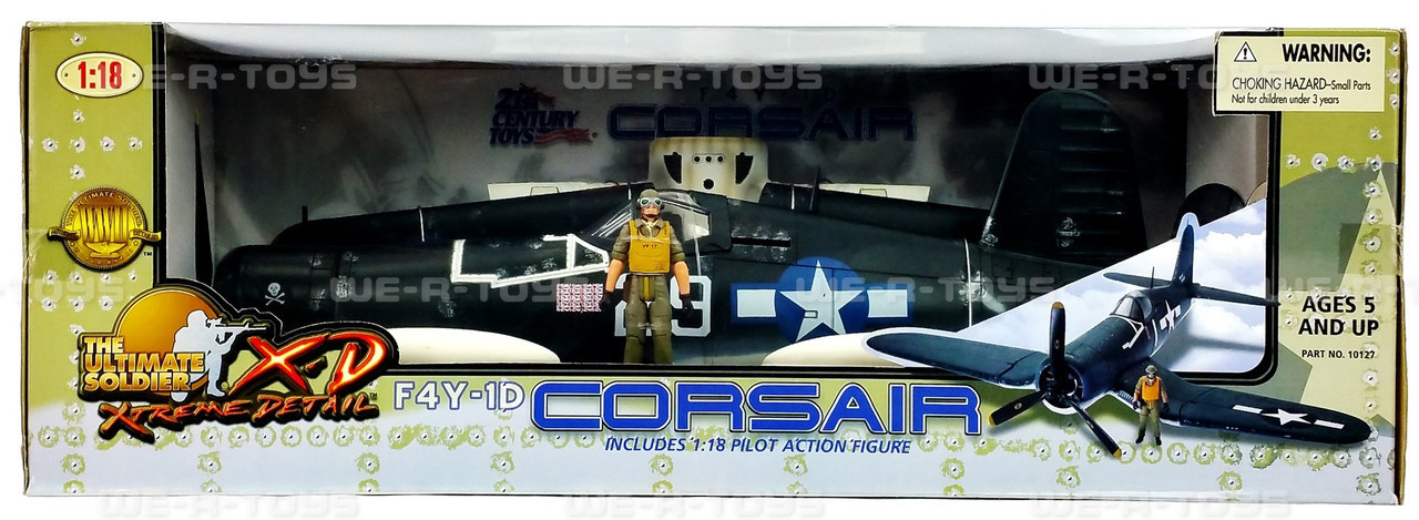希少価値♡21stセンチュリートイズ 1/18 F4U-1A コルセア 希少価値