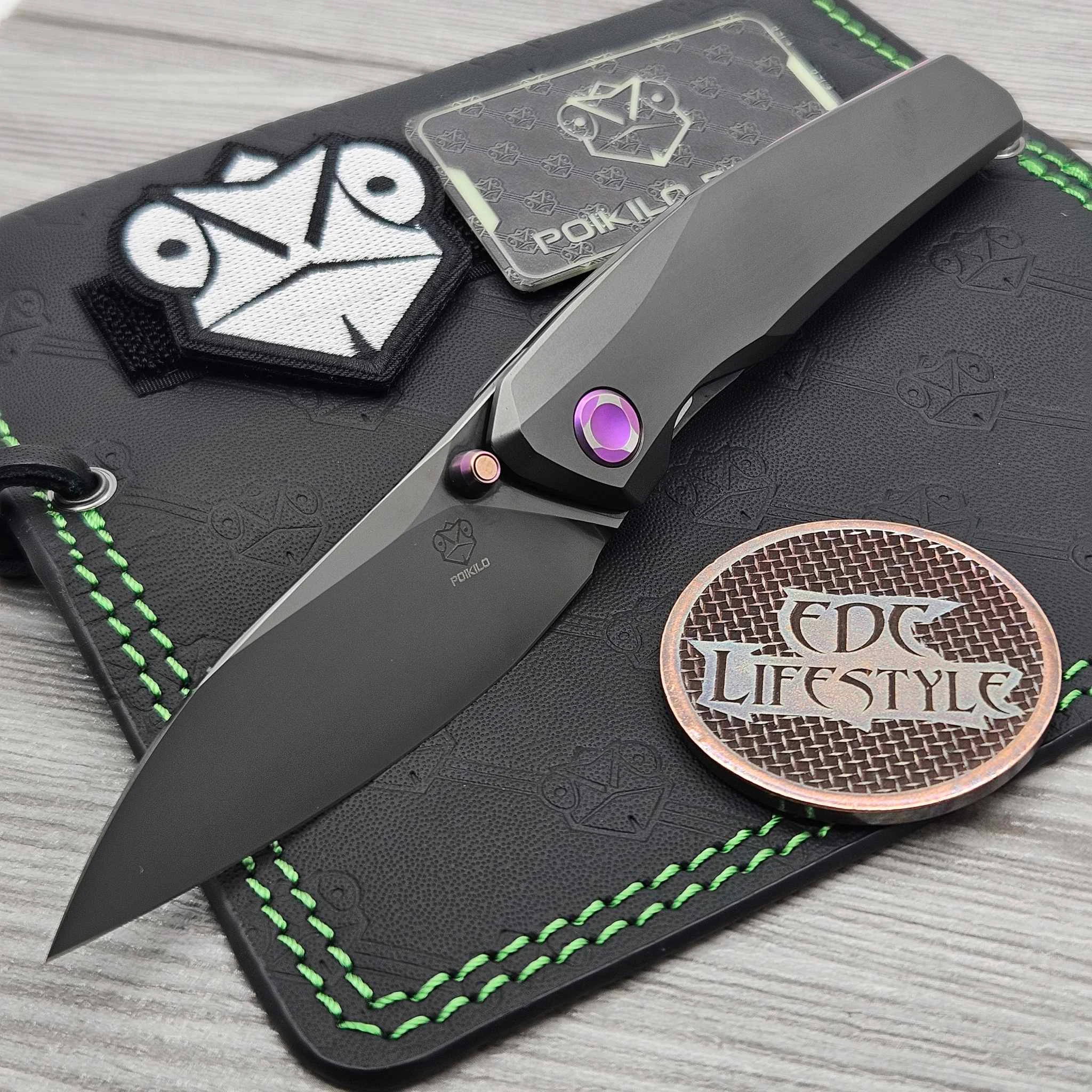 Poikilo Blade VK-Zen Standard 3 DLC Titanium Folder 3.18