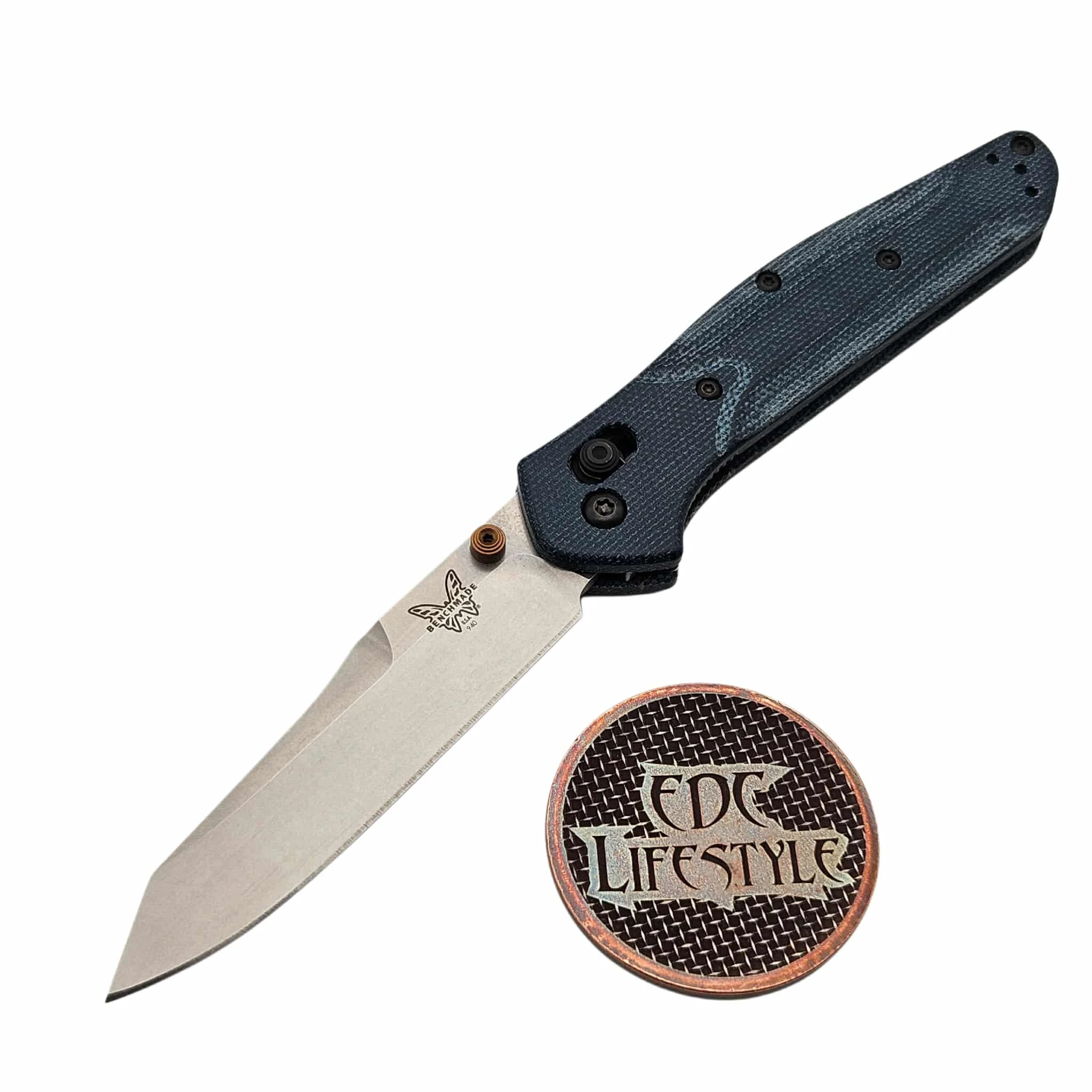 Benchmade Osborne | Denim Micarta AXIS Lock 3.4