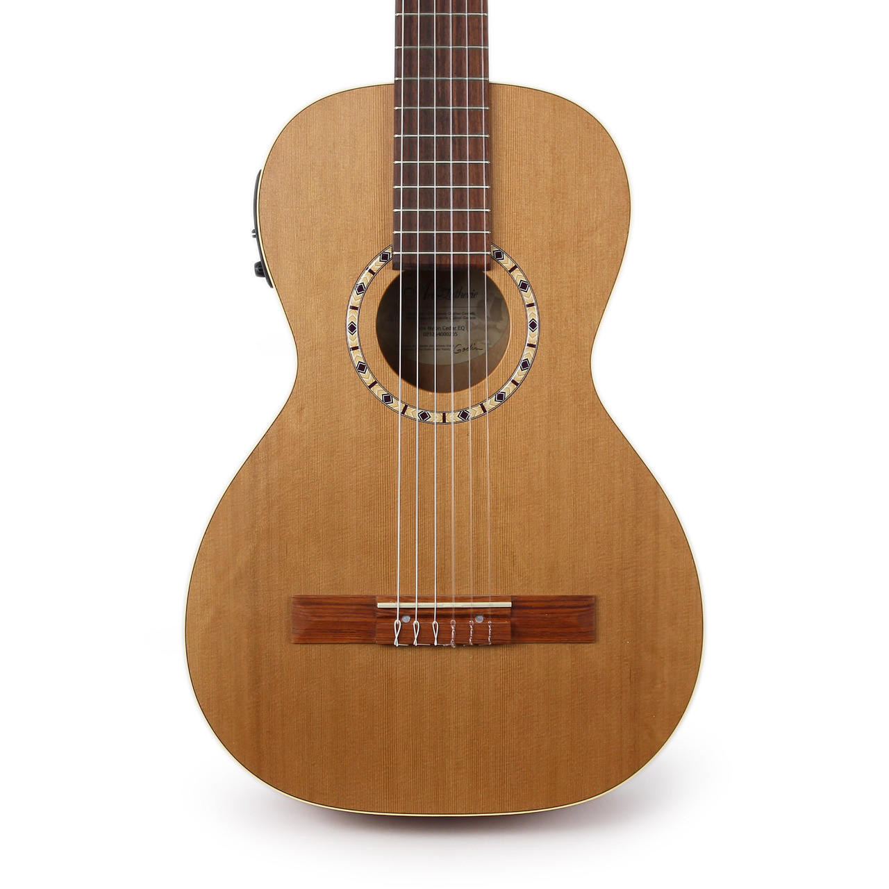 Art & Lutherie Ami Nylon Cedar Acoustic Electric Parlor Guitar in