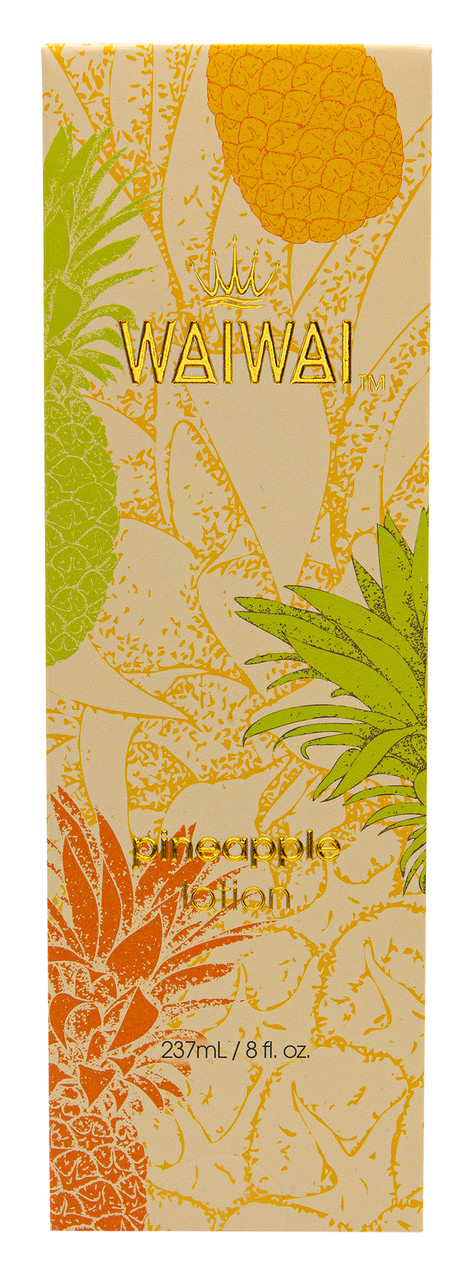 WaiWai Lotion Pump 8oz: Pineapple