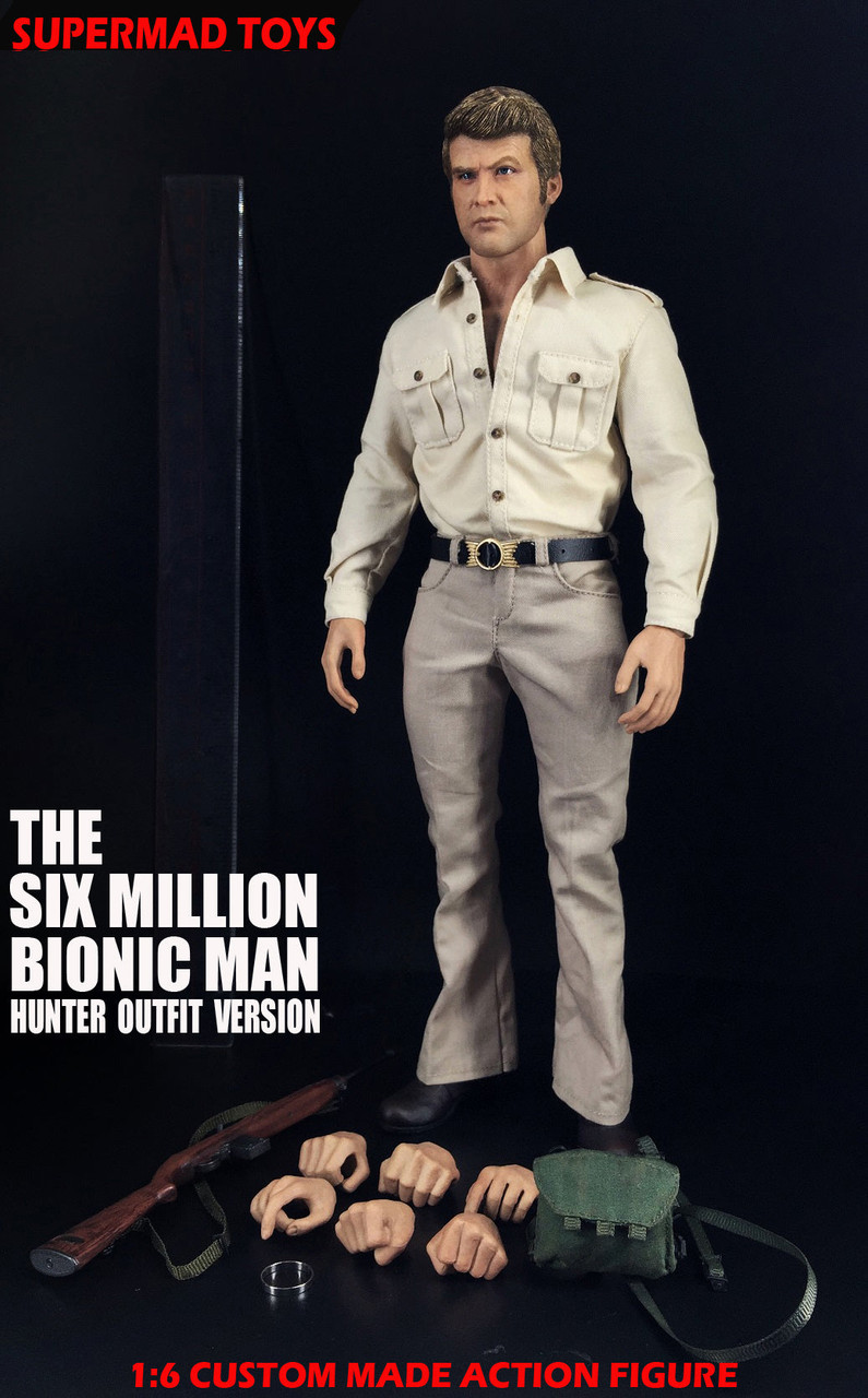 Supermad Toys The Six Million Bionic Man 1:6 Figure (Hunter Outfit