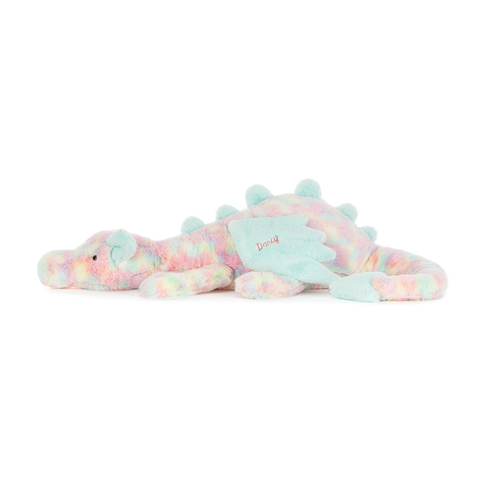Personalised Lazulia Dragon Huge - Official Jellycat