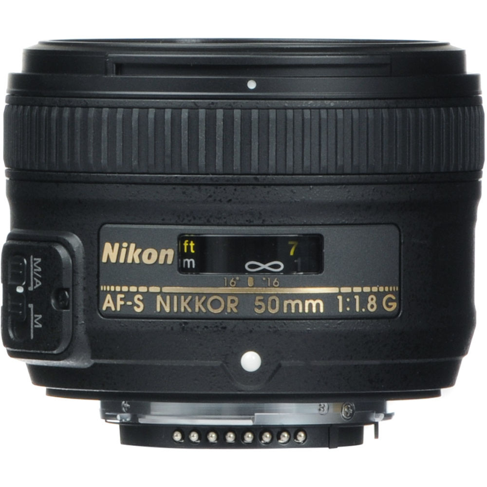 Nikon 50mm f/1.8G AF-S Nikkor Lens | Bedfords.com