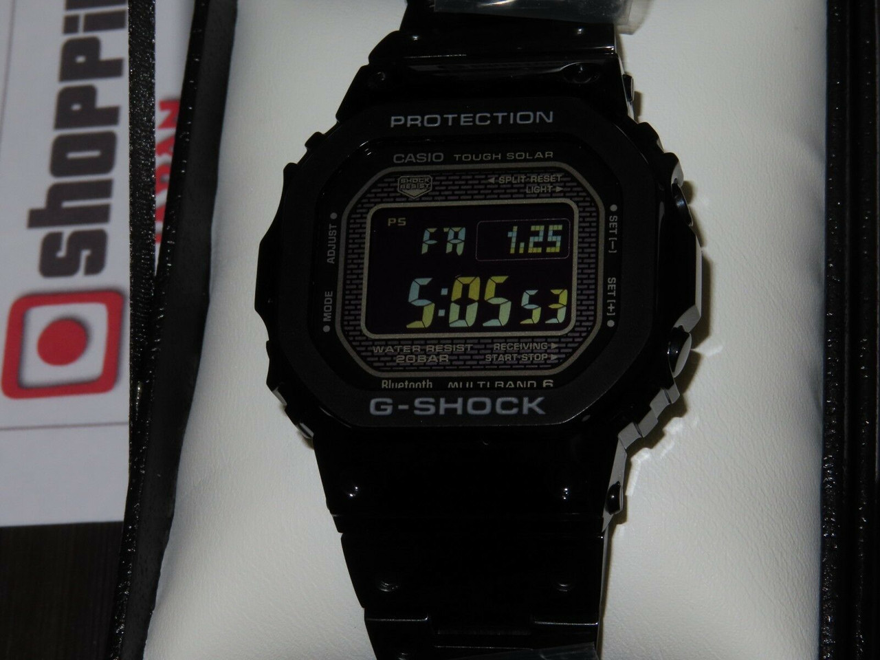 GMW-B5000GD-1ER | GMW-B5000GD-1 | G-Shock Black