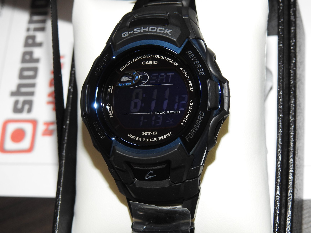 Casio G-Shock MT-G MTG-M900BD-2JF Black and Blue | MultiBand 6