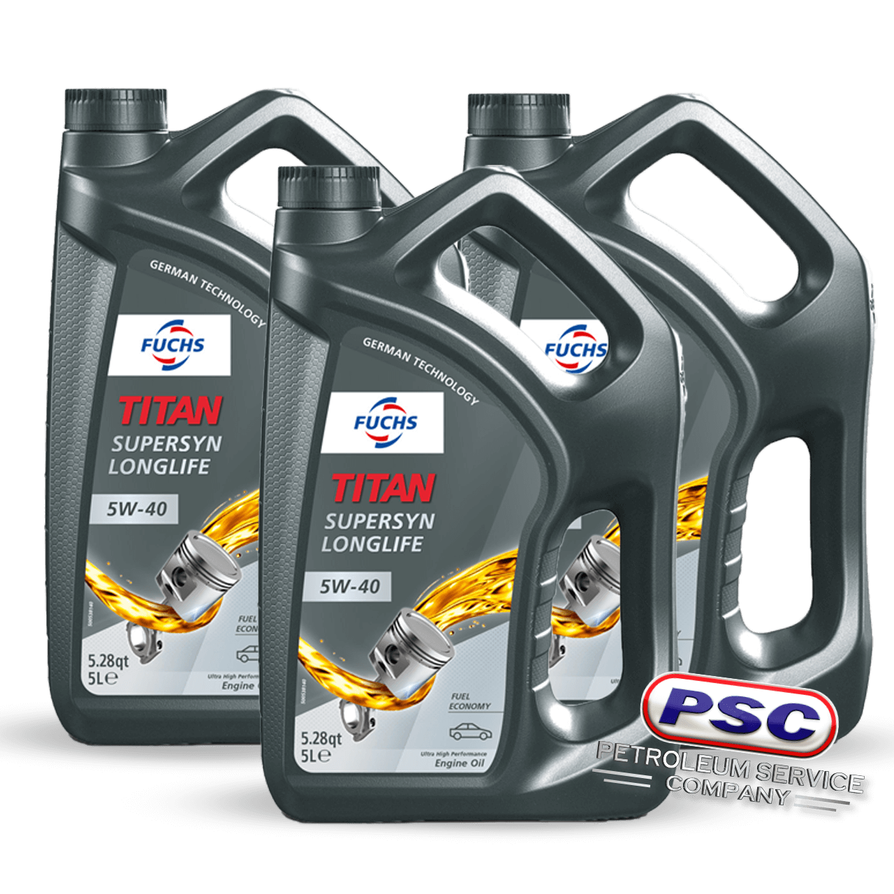 FUCHS TITAN SUPERSYN LONGLIFE SAE 5W-40 - Fast Shipping, Great Prices