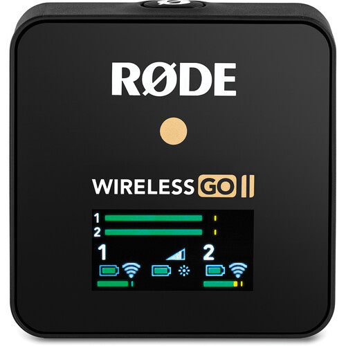 Rode Wireless GO II 2-Person Compact Digital Wireless 2.4 GHz Omni