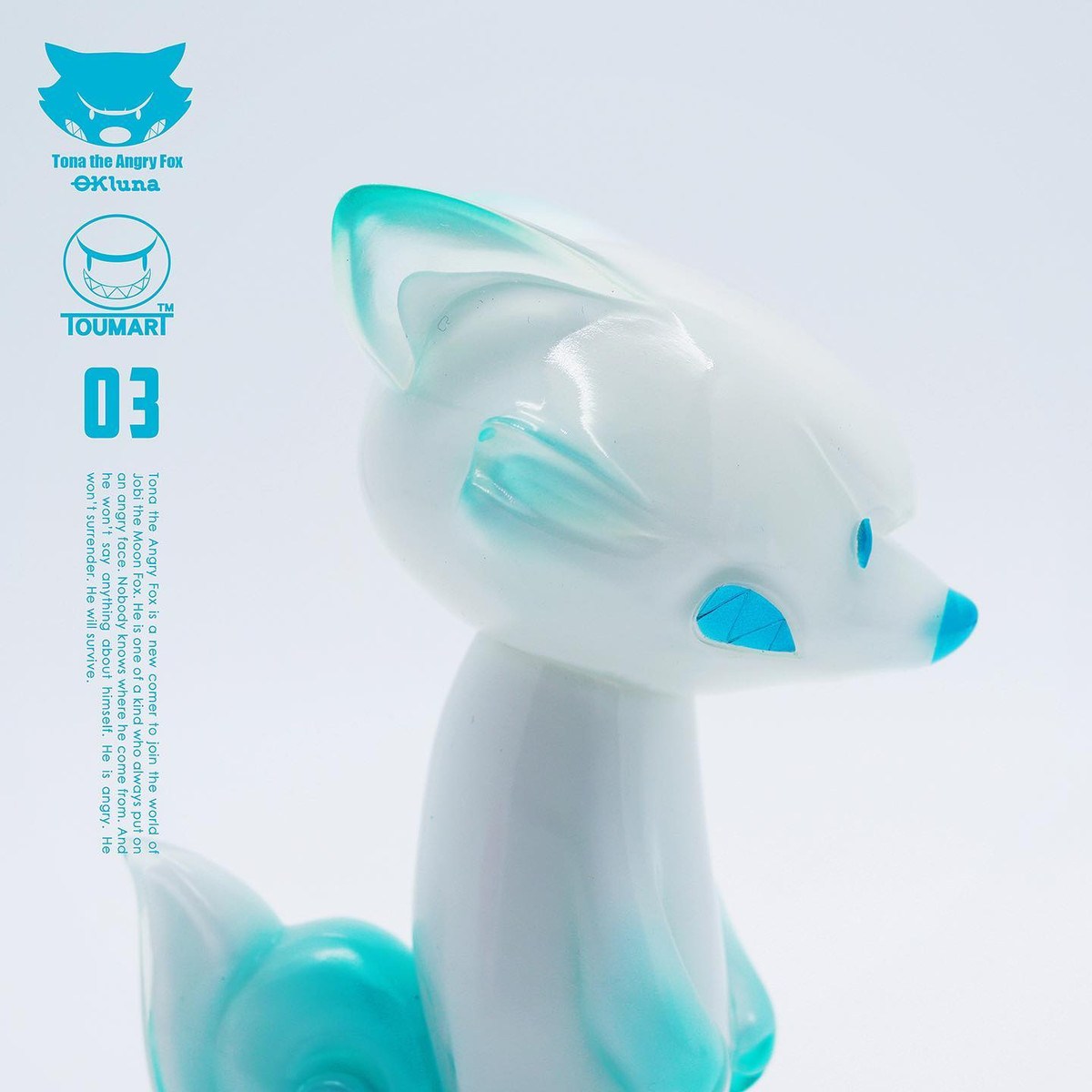 Tona the Angry Fox 3rd Colorway by OkLuna x Touma - myplasticheart
