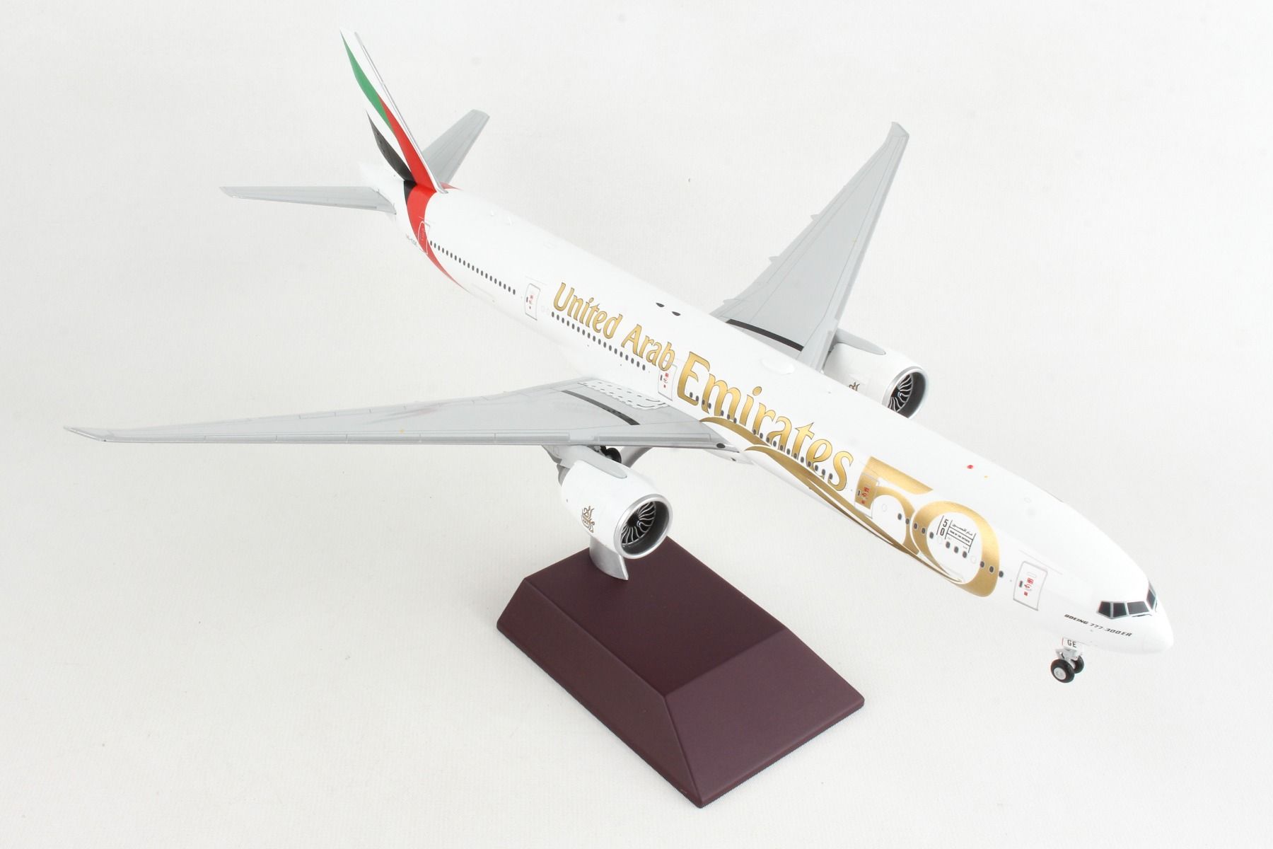 Gemini200 Emirates 777-300ER 1/200 50th Anniversary Reg# A6-EGE