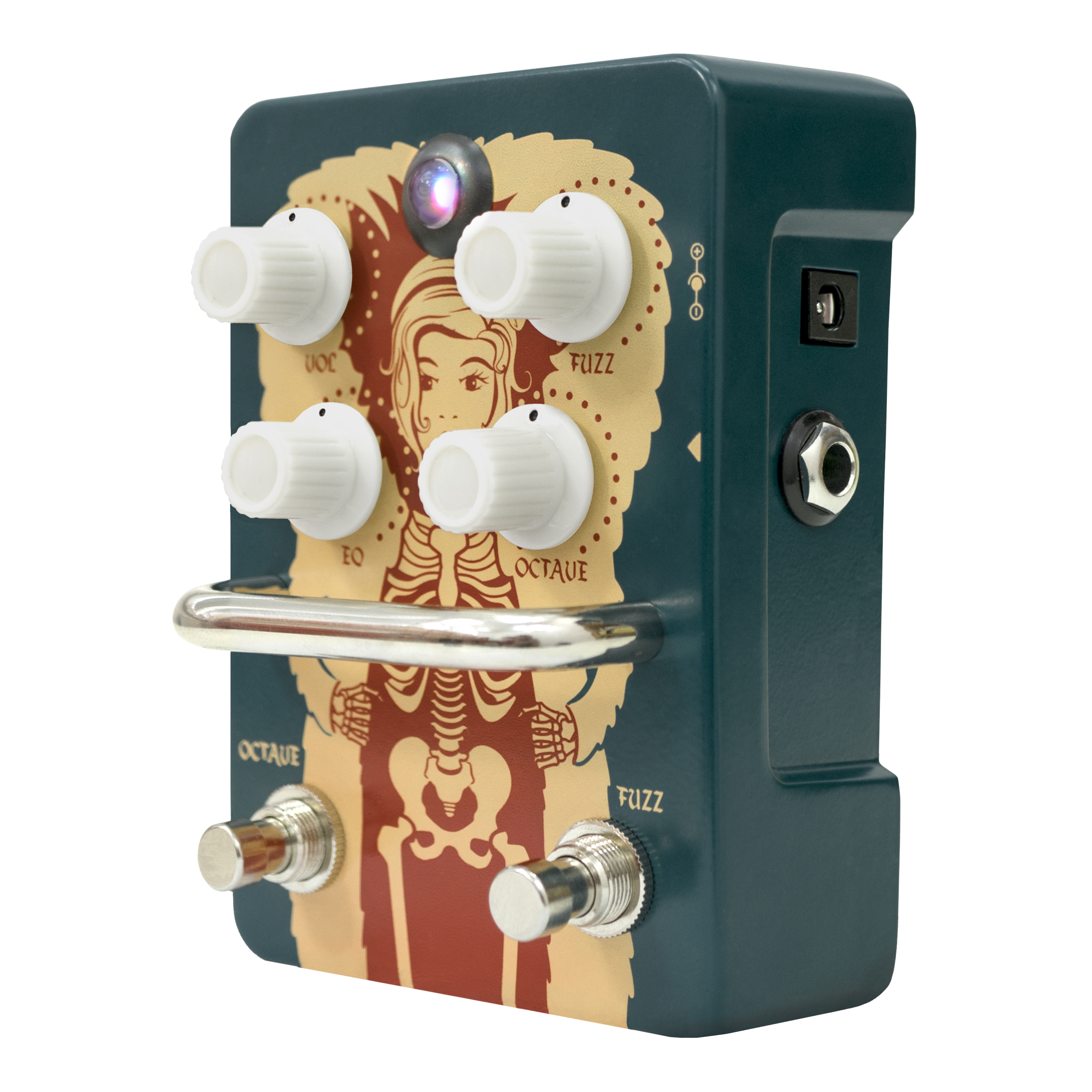 Orange Fur Coat Fuzz Pedal - Big Dude's Music City