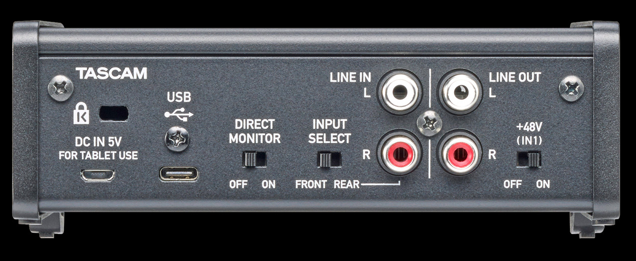 TASCAM US-1x2HR High Resolution Versatile USB Audio Interface