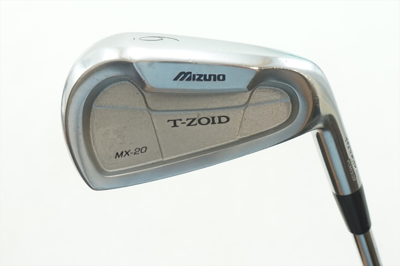 Mizuno Mx 20 T-Zoid 6 Iron Flex Steel 0748888 Right Handed Golf